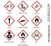 Ghs Pictogram Collection ...
