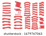 ribbon banner design set white... | Shutterstock .eps vector #1679767063