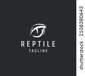 reptile eye logo icon design... | Shutterstock .eps vector #2108380643