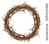 Crown Of Thorns. Color ...