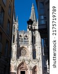 Small photo of Burgos Gothic Cathedral in the city of Burgos, Spain