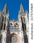 Small photo of Burgos Gothic Cathedral in the city of Burgos, Spain