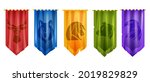medieval flag game vector icon... | Shutterstock .eps vector #2019829829