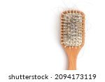 Hair loss on the wooden comb, hair loss problem