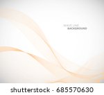 elegant abstract vector wave... | Shutterstock .eps vector #685570630