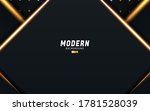 modern dark premium background... | Shutterstock .eps vector #1781528039