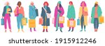 women fashion. female... | Shutterstock .eps vector #1915912246