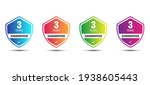 3 years warranty logo badge... | Shutterstock .eps vector #1938605443