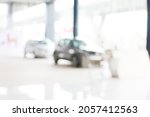 Abstract Blur Of Car In The...