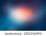 Simple blue orange gradient pastel, Abstract orange and blue blur color gradient background