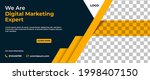 business banner template design.... | Shutterstock .eps vector #1998407150