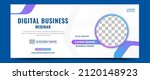 business webinar horizontal... | Shutterstock .eps vector #2120148923