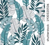 Tropical Pattern With Trendy...
