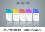 concept business infographic... | Shutterstock .eps vector #2080706803