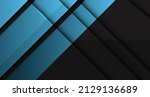 abstract blue overlapping... | Shutterstock .eps vector #2129136689