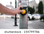 Push button to cross the street