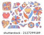 Vector Set Of Illustrations In...