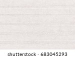 white soft knitted fabric... | Shutterstock . vector #683045293