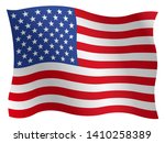 flag of united states of... | Shutterstock . vector #1410258389