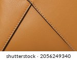 Texture Fabric Brown Leather...