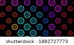 dark blue  red vector template... | Shutterstock .eps vector #1882727773