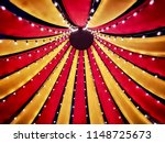 Circus Tent Top Seen From Inside