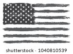 grunge usa flag.vector flag of... | Shutterstock .eps vector #1040810539