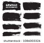 set of grunge banners.grunge... | Shutterstock .eps vector #1086003326