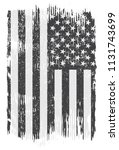 flag of usa.american grunge... | Shutterstock .eps vector #1131743699
