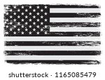 flag of usa.vector grunge... | Shutterstock .eps vector #1165085479