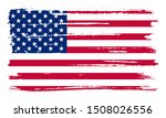 grunge united states flag... | Shutterstock .eps vector #1508026556