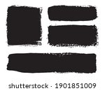 black grunge banners.dirty... | Shutterstock .eps vector #1901851009