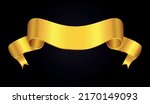 vector golden realistic ribbon... | Shutterstock .eps vector #2170149093