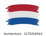 grunge brush stroke flag of... | Shutterstock .eps vector #2170206963