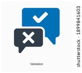 validation and confirmation... | Shutterstock .eps vector #1899841603
