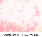 girl batik fabric template.... | Shutterstock . vector #1667793133