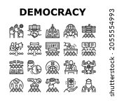 democracy government politic... | Shutterstock .eps vector #2055554993