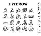 eyebrow tattoo beauty procedure ... | Shutterstock .eps vector #2124197630