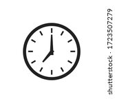 Time Clock Isolated Icon For...
