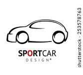 sportcar design | Shutterstock .eps vector #253578763