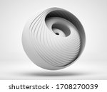 3d Render Of Abstract Art Of...