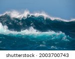 Big Wave Breaking On The Sea