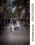 Small photo of Madrid, Spain. Dec-24-2017 Homeless people; Inhuman and cruel scenes of a daily reality in big cities. Capitalism makes people meaner and greedier to the point that those who have more want more.