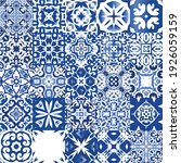 ceramic tiles azulejo portugal. ... | Shutterstock .eps vector #1926059159