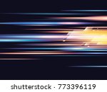 speed movement pattern design... | Shutterstock .eps vector #773396119