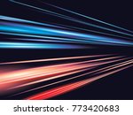 speed movement pattern design... | Shutterstock .eps vector #773420683
