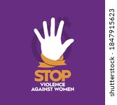 stop violence against women in... | Shutterstock .eps vector #1847915623