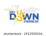 21 march world down syndrome... | Shutterstock .eps vector #1912533316