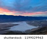 Badwater basin seen from Dante