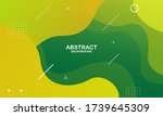colorful geometric background.... | Shutterstock .eps vector #1739645309